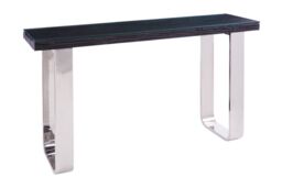 Orsina Kerala U Shaped Base Console Table in Black - thumbnail 6