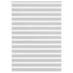 Berkfield Home Elegant Zebra Blind Light Grey 160x200 cm Fabric Width 155.9 cm P - thumbnail 2