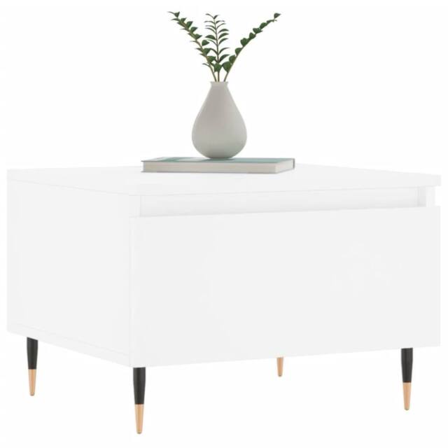 Berkfield Home Modern Coffee Tables 2 pcs White 50x46x35 cm Engineered Wood - Size: 50 x 46 x 35 cm - image 1