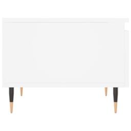 Berkfield Home Modern Coffee Tables 2 pcs White 50x46x35 cm Engineered Wood - Size: 50 x 46 x 35 cm - thumbnail 8