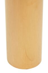 Orsina Clear Glass Rose Gold Base Side Table, Stylish & Modern Round Accent Table for Living Room & Hallway - thumbnail 2