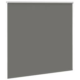 Berkfield Home Roller Blind Blackout Grey 165x175 cm Fabric Width 161.6 cm Polyester - thumbnail 3