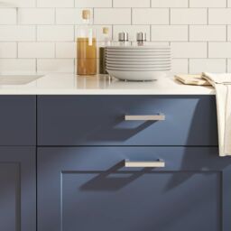 Berkfield Home Cabinet Handles 10 pcs Silver 96 mm Stainless Steel