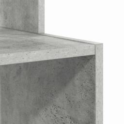 Berkfield Home Grey Computer Desk Concrete grey - thumbnail 9