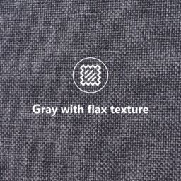 Matteo Single Grey Linen 3FT Winged Headboard Upholstered Bed Frame - thumbnail 9