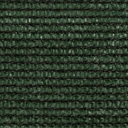 Berkfield Home Sunshade Sail 160 g/m ² Dark Green 4x4x4 m HDPE - thumbnail 5