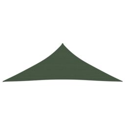 Berkfield Home Sunshade Sail 160 g/m ² Dark Green 4x4x4 m HDPE - thumbnail 2