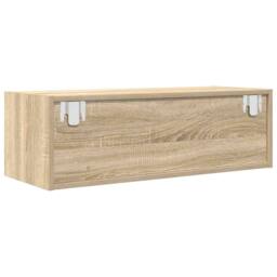Berkfield Home TV Cabinets 2 pcs Sonoma Oak 80x31x25.5 cm Engineered Wood in Natural - thumbnail 9