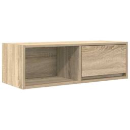Berkfield Home TV Cabinets 2 pcs Sonoma Oak 80x31x25.5 cm Engineered Wood in Natural - thumbnail 6