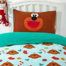 OHS Kids Hey Duggee Soft Fleece Duvet Cover Set with Pillowcase - Size: Single - thumbnail 2