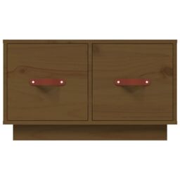 Berkfield Home Coffee Table Honey Brown 60x53x35 cm Solid Wood Pine - Size: 60 x 53 x 35 cm - thumbnail 6