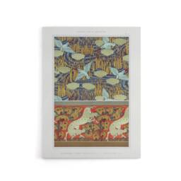 "Artery8 Kingfisher Bird & Horse Pattern Canvas Wall Art Print Verneuil - Size: W18"" x H24""" - thumbnail 1
