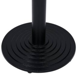 Berkfield Home Bistro Table Leg Black √ò43x107 cm Cast Iron - Size: 43x107 cm - thumbnail 4