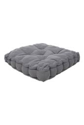 Living and Home Garden Armchair Cotton-Linen Cushion Chair Pad with Handle in Dark Grey - thumbnail 4