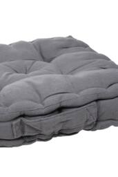 Living and Home Garden Armchair Cotton-Linen Cushion Chair Pad with Handle in Dark Grey - thumbnail 7