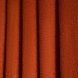 OHS Pair Of Boucle Curtains Eyelet Blackout in Burnt Orange - Size: 168 cm width x 229 cm drop - thumbnail 2