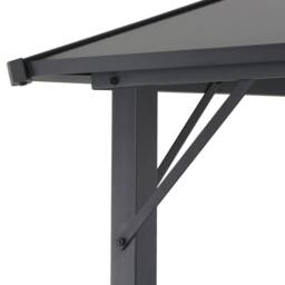 Berkfield Home Gazebo with Roof Aluminium 4x3x2.6 m Black - thumbnail 4