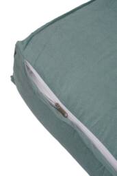 Living and Home Washable Headboard Wedge Pillow with Storage Pocket in Light Blue - Size: Large - thumbnail 7