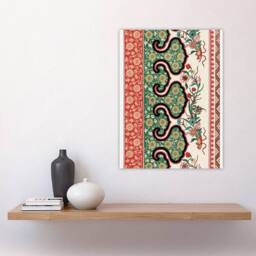 "Artery8 Owen Jones Ornamental Floral Motif Pattern Wall Art Print - Size: W12"" x H16""" - thumbnail 4