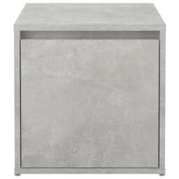 Berkfield Home Stylish Box Drawer Concrete Grey 40.5x40x40 cm Engineered Wood - thumbnail 7