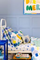 Wee Blue Bell 'Dreamer' Duvet Cover Set in Blue - Size: Single - thumbnail 3