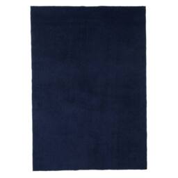 Kukoon Navy Washable Machine Shaggy Rug - Size: 120 cm x 170 cm - thumbnail 4