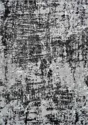 Desire Rugs Serenity Modern Abstract Lines Area Rug - Contemporary Style for Living Room, Bedroom or Hallway in Black - Size: 60 cm x 220 cm - thumbnail 2