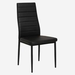 KOSY KOALA Modern Dining Table Set with 4 Black Chairs Dining Furniture - Size: 120 cm x 70 cm - thumbnail 7