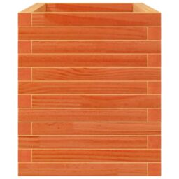 Berkfield Home Garden Planter Wax Brown 70x40x45.5 cm Solid Wood Pine - thumbnail 6