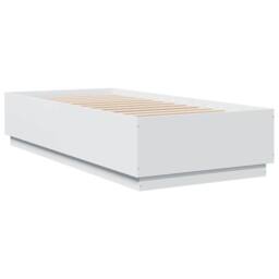 Berkfield Home Bed Frame without Mattress White 100x200 cm - thumbnail 3