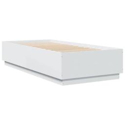 Berkfield Home Bed Frame without Mattress White 100x200 cm - thumbnail 6