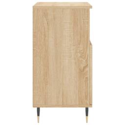 Berkfield Home Sideboard Sonoma Oak 60x35x70 cm Engineered Wood in Light Brown - Size: 60 x 35 x 70 cm - thumbnail 7