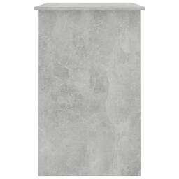 Berkfield Home Modern Desk Concrete Grey 100x50x76 cm Engineered Wood - Size: 100 x 50 x 76 cm - thumbnail 8