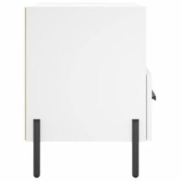 Berkfield Home Modern Bedside Cabinets 2 pcs White 40x35x47.5 cm Engineered Wood - thumbnail 8