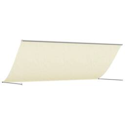 Berkfield Home Retractable Awning Cream 400x150 cm Fabric & Steel - thumbnail 5