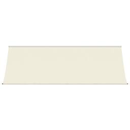 Berkfield Home Retractable Awning Cream 400x150 cm Fabric & Steel - thumbnail 3