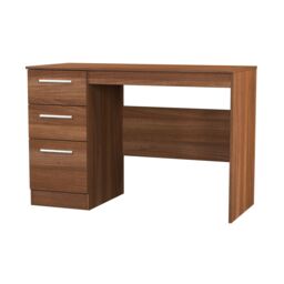 Ready Assembled 2 U Trent 3 Drawer Desk (Ready Assembled) in Walnut - thumbnail 3