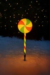 Neo Large 50cm Candy Cane Lolly Lollipop Christmas Remote Solar - Size: 6 Pack - thumbnail 2