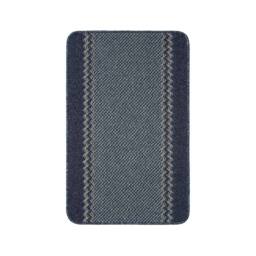 The Rug Shop UK Blue Machine Washable AntiSlip Polypropylene Floor Mat - Size: 67 cm x 180 cm - thumbnail 1