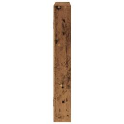 Berkfield Home Wall Shelf Old Wood 43x9x60 cm Engineered Wood in Brown - Size: 43 x 9 x 60 cm - thumbnail 5