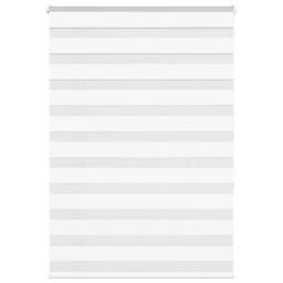 Berkfield Home Zebra Blind White 115x150 cm Fabric Width 110.9 cm Polyester - thumbnail 2