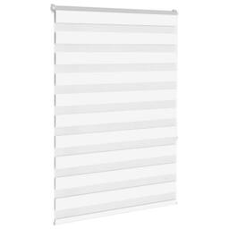Berkfield Home Zebra Blind White 115x150 cm Fabric Width 110.9 cm Polyester - thumbnail 3