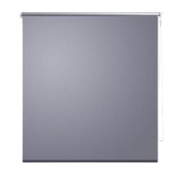 Berkfield Home Roller Blind Blackout 120 x 175 cm Grey - thumbnail 2