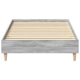 Berkfield Home Bed Frame No Mattress Grey Sonoma 100x200 cm Engineered Wood - thumbnail 5