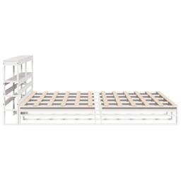 Berkfield Home Decorative Bed Frame without Mattress White 180x200 cm Super King - thumbnail 8