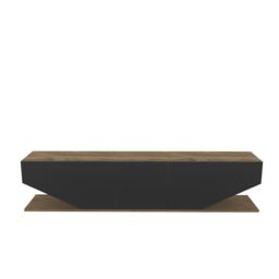 Decorotika Pearl TV Stand TV Unit for TVs up to 71 inch in Light Brown - thumbnail 5