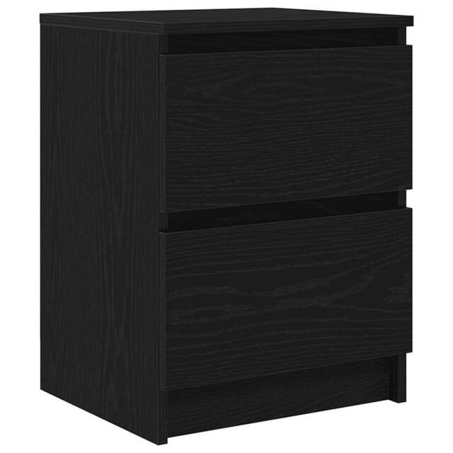 Berkfield Home TV Cabinet Black 40x35x54 cm Engineered Wood - Size: 40 x 35 x 54 cm - image 1