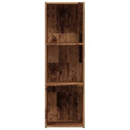 Berkfield Home Book Cabinet Old Wood 36x30x114 cm Engineered Wood in Brown - Size: 36 x 30 x 114 cm - thumbnail 5