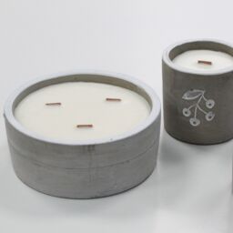 KDMD Large Round - Crushed Vanilla & Orange in Grey - thumbnail 4