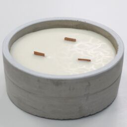 KDMD Large Round - Crushed Vanilla & Orange in Grey - thumbnail 2